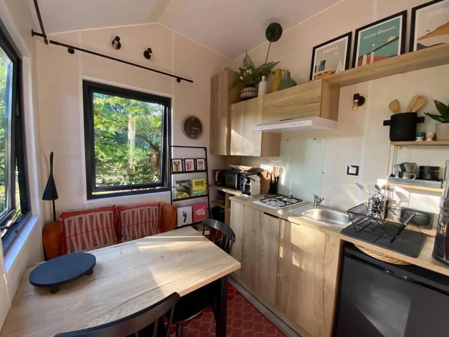 Tiny House Sur Terrain Boise A 10 Mn De La Mer Férel Eksteriør billede